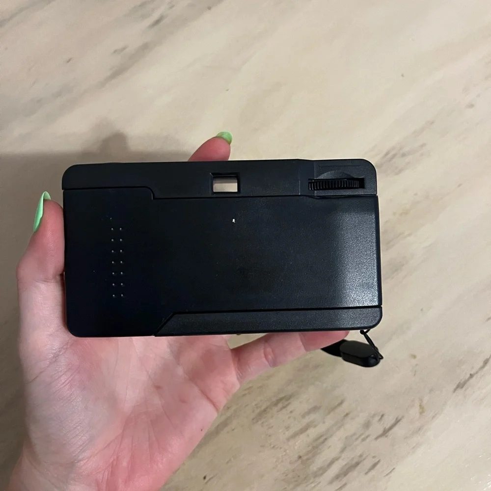 35mm Film Camera with Built-in Flash